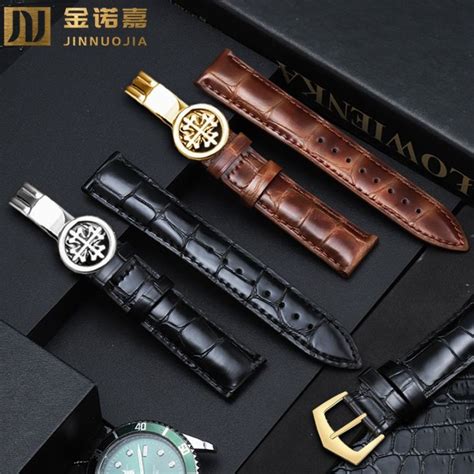 patek philippe leather strap buckle